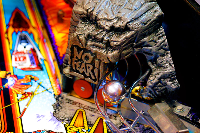 No Fear Pinball Machine - Cave